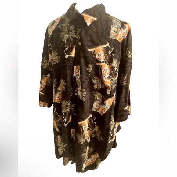 COPY - Puritan Hawaiian shirt tropical Sport Beer drink Resort Beach men’s L - Picture 4 of 8